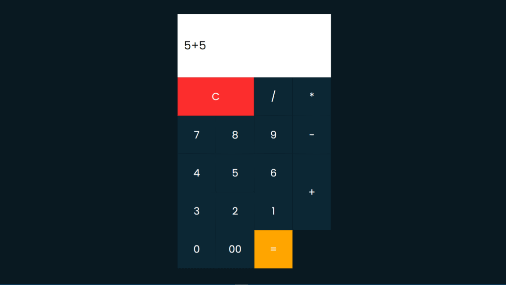 Simple Calculator In Html Cognizant at Betty Kirkland blog