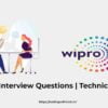 wipro-interview-question