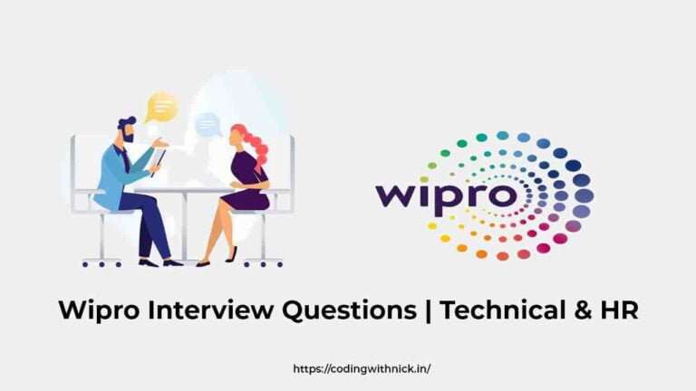 wipro-interview-questions-technical-hr-coding-with-nick